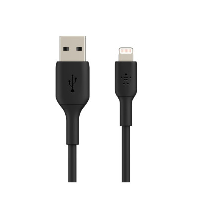 Belkin CAA001bt1MBK Pvc Lightning To Usb-A Cable 1M - Black
