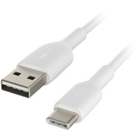 Belkin Boost Charge USB-A To USB-C Cable, 1Meter White CAB001bt1MWH