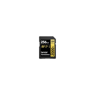 Lexar Professional 2000x SDHC UHS-II cards write C10 V90 U3 - 256GB