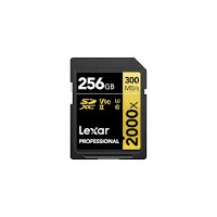 Lexar Professional 2000x SDHC UHS-II cards write C10 V90 U3 - 256GB