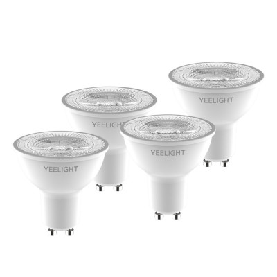 Yeelight Smart GU10 dimmable bulb - set of 4