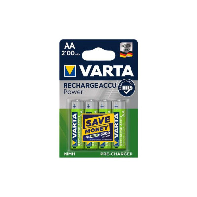 VARTA BATTERY RECHARGEABLE ACCU AA4 56706101404