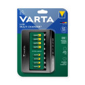 VARTA Multi Charger +, 57681101401 for AA / AAA / 9V, International Charger 8 Slots