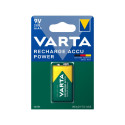 Varta Recharge Accu Power Rechargeable Battery 9V 200 mAh (56722101401)