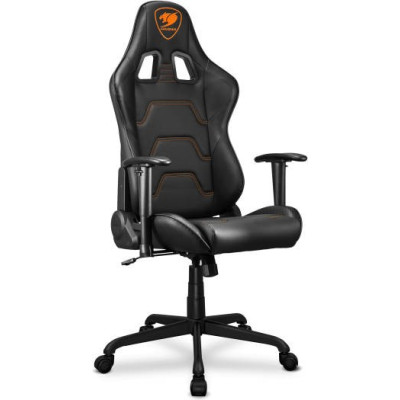 COUGAR Armor Elite Gaming Chair Black, Premium PVC Leather