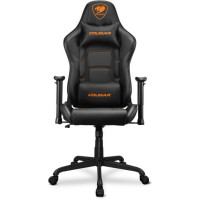 COUGAR Armor Elite Gaming Chair Black, Premium PVC Leather