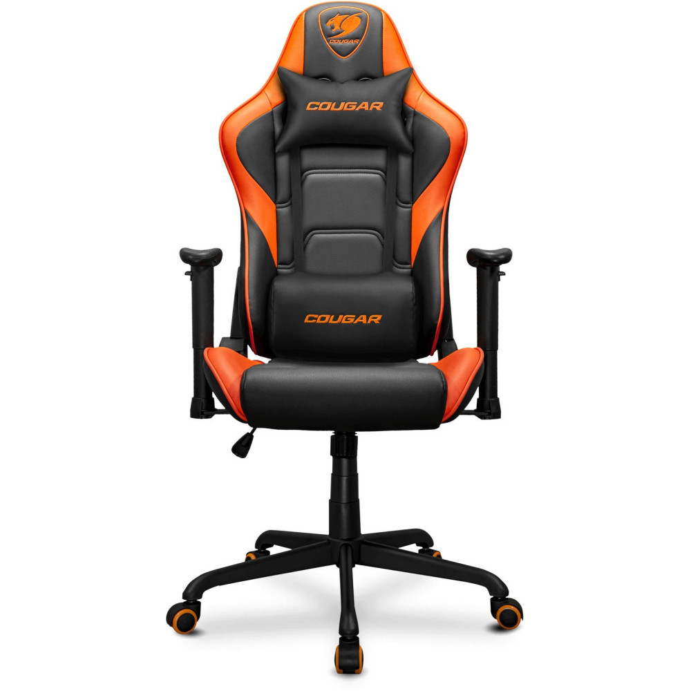 COUGAR Armor Elite Gaming Chair Orange, Premium PVC Leather