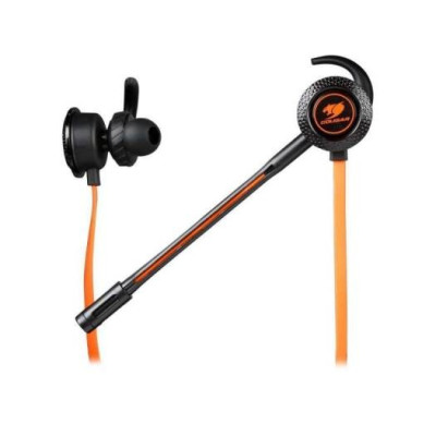Cougar Megara In-Ear Gaming Headset with Dual Microphone | CG-HS-MEGARA-BLK