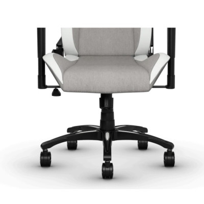Corsair T3 RUSH Fabric Gaming Chair| Gray-White |COR-CHAIR-T3-RUSH-GRY-WHT