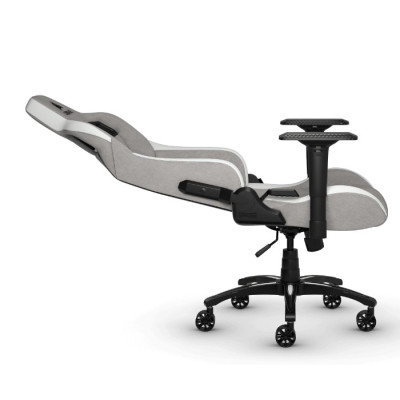 Corsair T3 RUSH Fabric Gaming Chair| Gray-White |COR-CHAIR-T3-RUSH-GRY-WHT