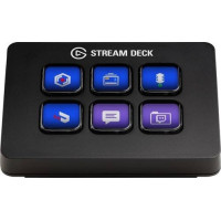 Elgato Stream Deck Mini, Live Content Creation Controller with 6 Customizable LCD Keys