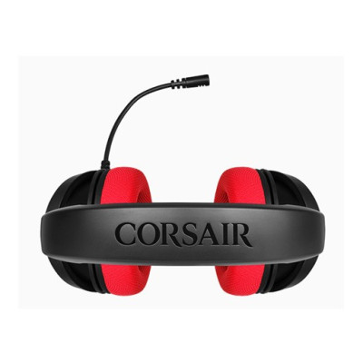 Corsair HS35 Stereo Gaming Headset — Red