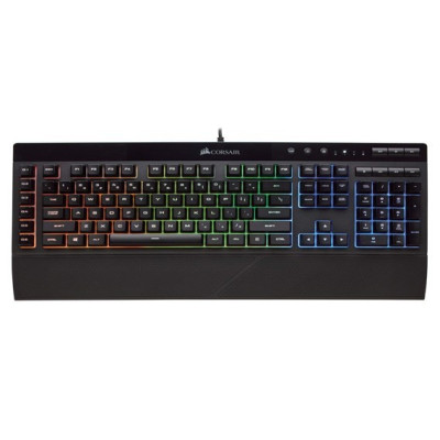 Corsair Gaming Keyboard K55 Rgb, Black