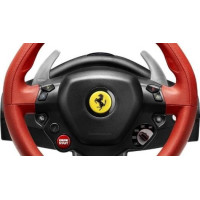 Thrustmaster Ferrari 458 Spider Racing Wheel, Kinect detection LED, Xbox One - Red
