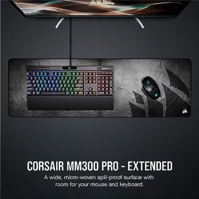 Corsair MM300 PRO Premium Spill-Proof Cloth Extended Gaming Mouse Pad