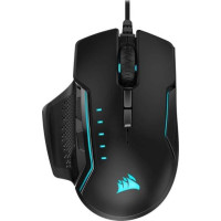 Corsair GLAIVE RGB PRO 18,000 dpi FPS/MOBA Optical Wired Gaming Mouse