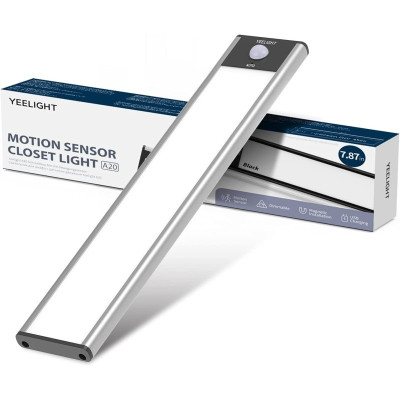 Yeelight Motion Sensor Closet Light A40 Silver 4000K_YL00082