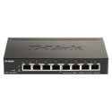 D-link 8 Port Gigabit PoE Smart Managed switch - DGS-1100-08PV2