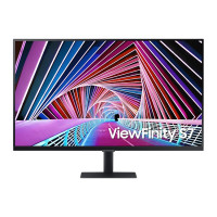 Samsung 32" UHD Monitor with Intelligent Eye Care - LS32A700NWMXUE