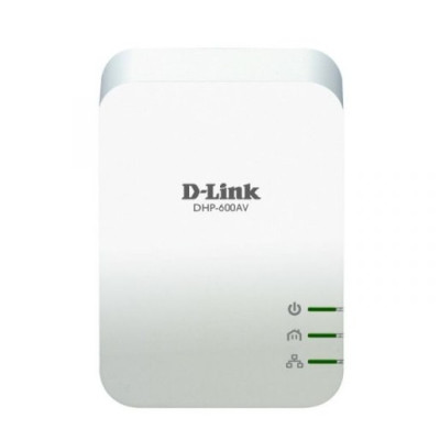 D- Link DHP-600AV PowerLine AV2 600 Gigabit Adapter
