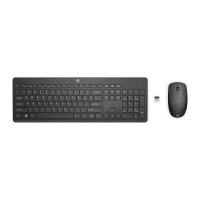 HP 230 Wireless Keyboard and Mouse Combo Set | 1600 Dpi | English Arabic | Black