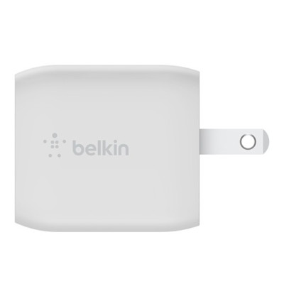 BELKIN | BOOST CHARGE PRO Dual USB-C GaN Wall Charger with PPS 45W White | WCH011myWH