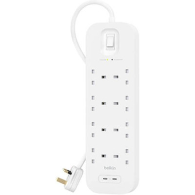 Belkin Surge Protector Power Extension Socket with 6 Outlets_SRB002ar2M