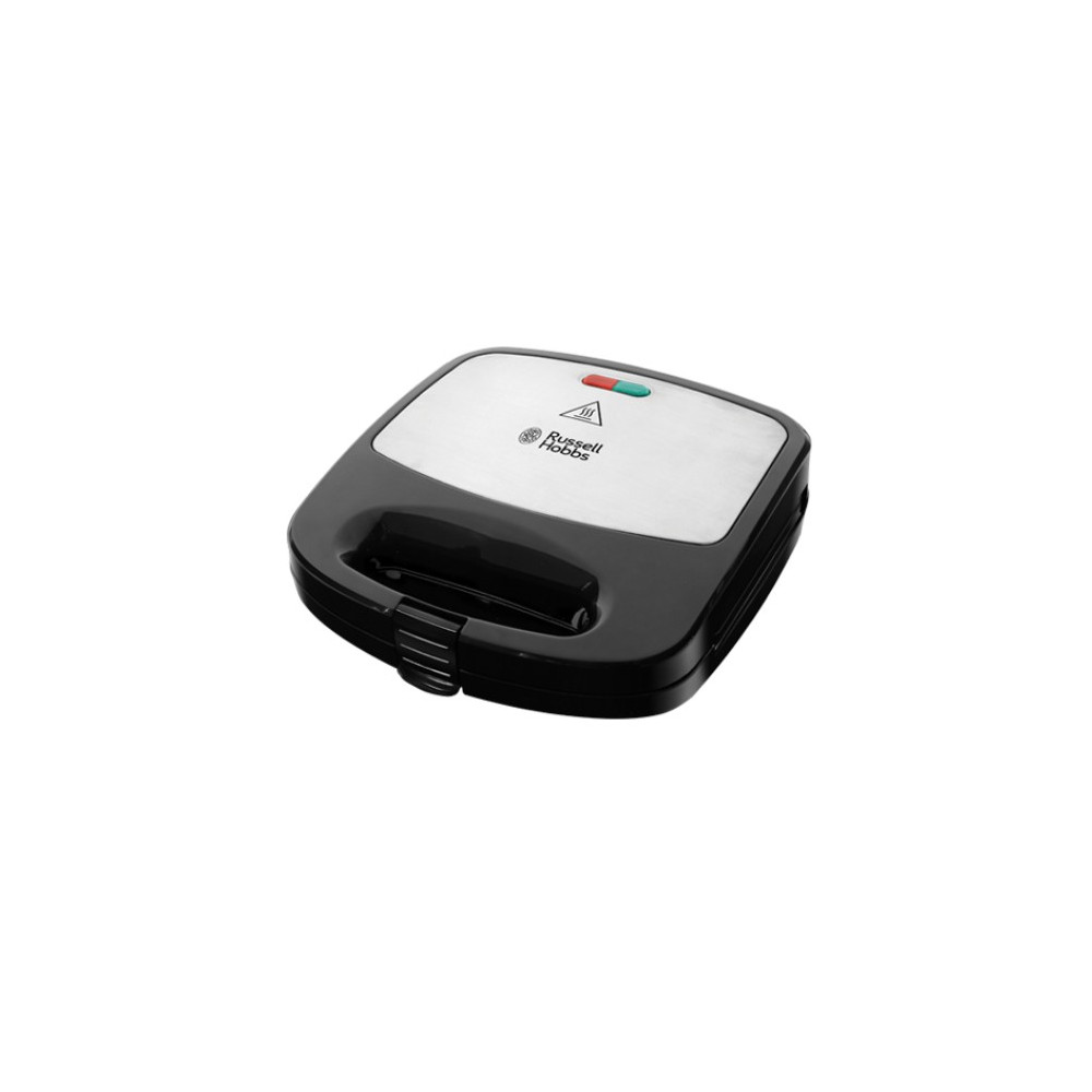 Russell Hobbs 3-in-1 Sandwich/Panini and Waffle Maker, 760 W, Black- 24540