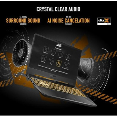 ASUS TUF Gaming F15 FX506HE-HN018W Graphite Black | i7-11800H CPU 2.3GHz | 8GB RAM | 512GB SSD |4GB VRAM |15.6’’FHD | 144Hz