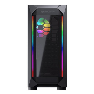 COUGAR MX410 Mesh-G RGB Black ATX Mid Tower