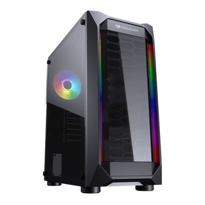COUGAR MX410 Mesh-G RGB Black ATX Mid Tower
