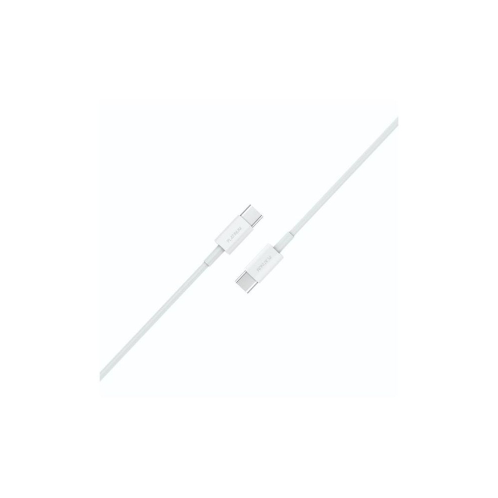 PLATINUM | Vital Series Cable PD Type-C-Type-C 2M - White | P-CBVTCC2WH