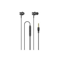PLATINUM | Echo Series Metal Wired Earphone Black | P-EMWEPHBK