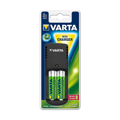 Varta Mini Charger 2x56706 Charger for cylindrical cells NiMH AAA , AA