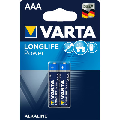 Varta High Energy AAA Batteries (2 pcs) - 04903121412