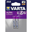 Varta Ultra Lithium AAA Battery - Long-Lasting and High-Performance Batteries for Your Devices (2-Pack)