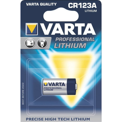 Varta Professional Electronics CR 123 A Battery 6205 Varta Photocell CR123A _06205301401
