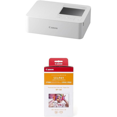 CP1500 (White) + RP-108 Photo Paper/Ink