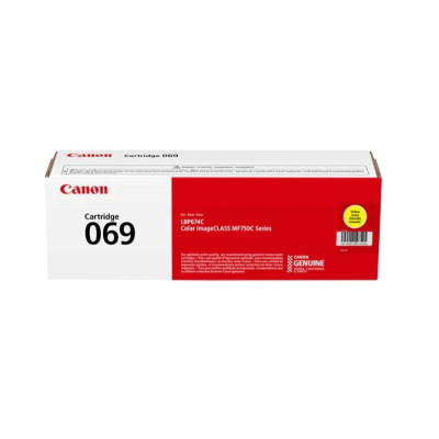 CANON 069 Toner Cartridge Yellow