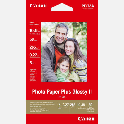 Canon Paper  PP-201 4X6 50 Sheets + Photo Album