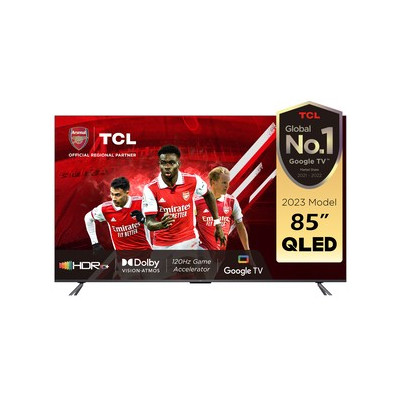 TCL 85 Inches 4K Google Smart QLED TV |  85C645