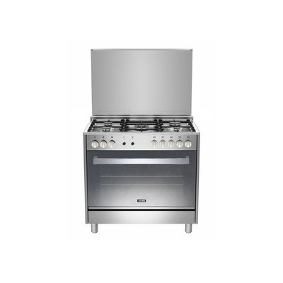 Ignis  Gas Cooking Range 5 Burners 90 x 60 with Fan Cast Iron Grid Double Knob | G1961FCDXTF