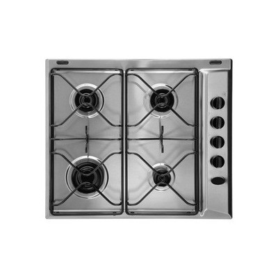 Ignis Stainless Steel Gas Hob | 4 Burner | Silver | AKL710 IX
