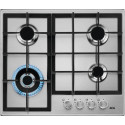 Aeg HGB64420SM 4-burner gas hob  stainless steel