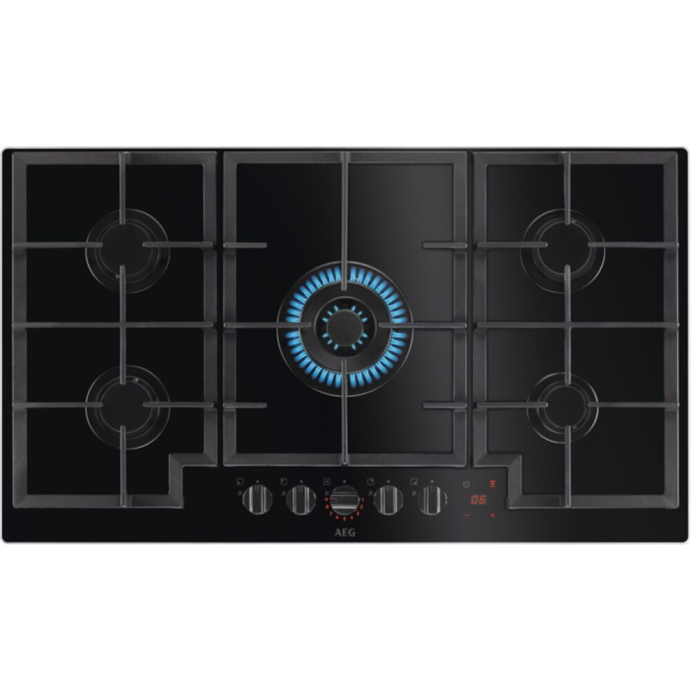 Aeg  Built-in Gas Hob 90 cm 5 Burners Gas | HGB95320SM