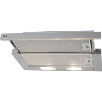 AEG Built Cooker Pull Out Hood 60 cm Silver | DPB3632S