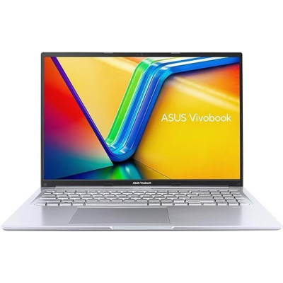 ASUS Vivobook 16  (Cool Silver) Slim Laptop | R7 7730U 2.0 GHz | 8GB 512GB PCIE G3 SSD | M1605YA-MB152W