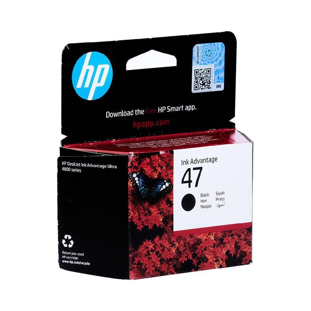 HP 47 Inkjet Cartridge_Black