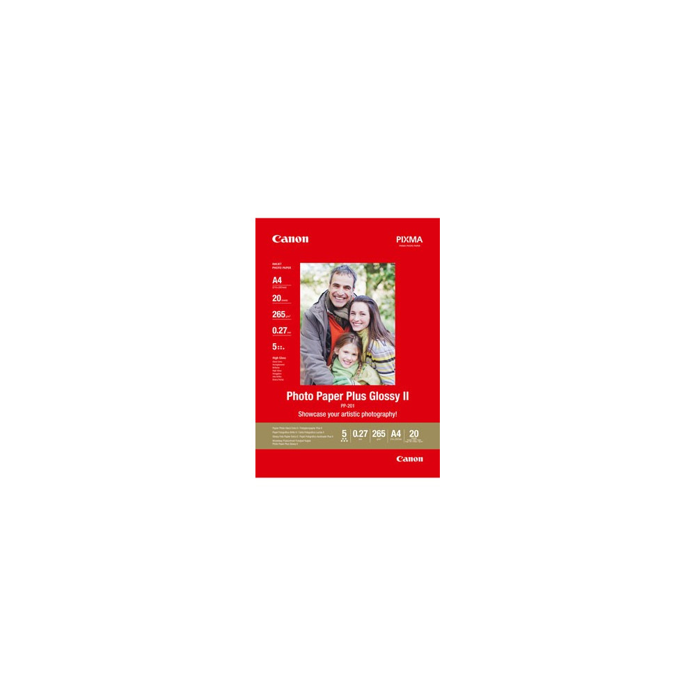 Canon PP- 201 Glossy II Photo Paper Plus A4 - 20 Sheets
