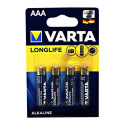 Varta Battery Longlife AAA Bli 4 Alkaline , 04103101414